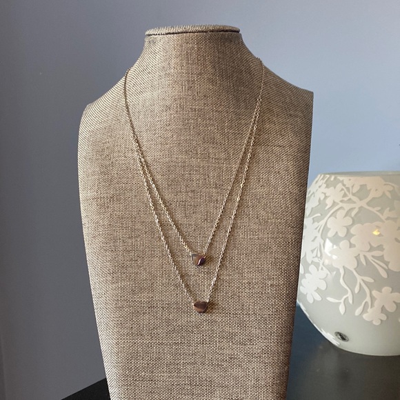 Layered heart necklace - Picture 2 of 2